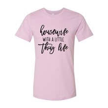 Load image into Gallery viewer, etsy Housewife With A Little Thug Life-black