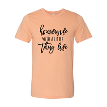 Load image into Gallery viewer, etsy Housewife With A Little Thug Life-black