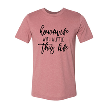 Load image into Gallery viewer, etsy Housewife With A Little Thug Life-black