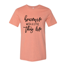 Load image into Gallery viewer, etsy Housewife With A Little Thug Life-black