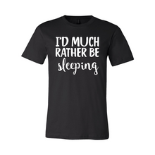 Load image into Gallery viewer, cc I’d Much Rather Be Sleeping-white