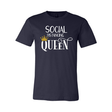 Load image into Gallery viewer, cc Social Distancing Queen-white