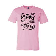 Load image into Gallery viewer, CC Drinks Well With Others-black