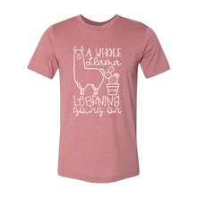 Load image into Gallery viewer, Womens Whole Llama Learning