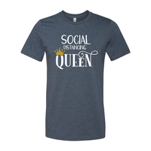 Load image into Gallery viewer, cc Social Distancing Queen-white