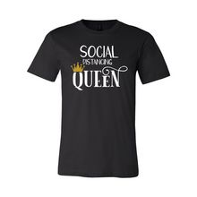 Load image into Gallery viewer, cc Social Distancing Queen-white