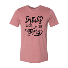Load image into Gallery viewer, CC Drinks Well With Others-black