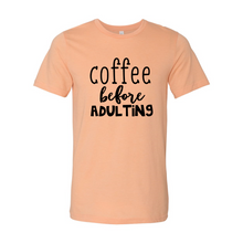 Load image into Gallery viewer, etsy coffee before adulting