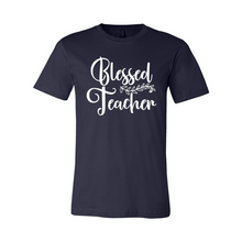 Load image into Gallery viewer, cc Blessed Teacher-white