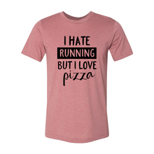 Load image into Gallery viewer, cc I Hate Running But I Love Pizza-black