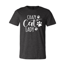 Load image into Gallery viewer, cc Crazy Cat Lady-white