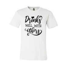 Load image into Gallery viewer, CC Drinks Well With Others-black