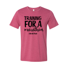 Load image into Gallery viewer, cc Training For a Marathon On Netflix-black