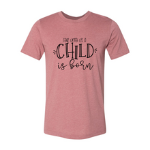Load image into Gallery viewer, cc For Unto Us a Child-black