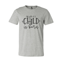 Load image into Gallery viewer, cc For Unto Us a Child-black