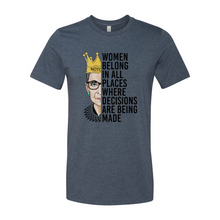 Load image into Gallery viewer, DT0398 WomenBelongInAllPlaces