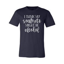 Load image into Gallery viewer, CC I Think My Soulmate Might Be Alcohol-White