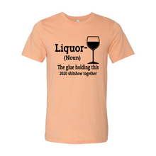 Load image into Gallery viewer, printliss Liquor The Glue Holding-black