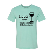 Load image into Gallery viewer, printliss Liquor The Glue Holding-black