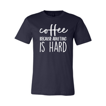 Load image into Gallery viewer, cc Coffee Because Adulting-white