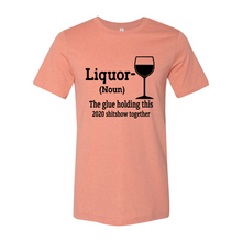 Load image into Gallery viewer, printliss Liquor The Glue Holding-black