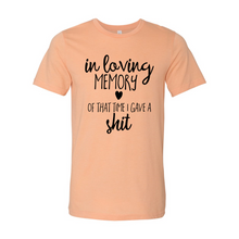 Load image into Gallery viewer, printliss In Loving Memory Of That Time-black