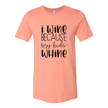 Load image into Gallery viewer, cc i wine because-black