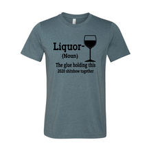 Load image into Gallery viewer, printliss Liquor The Glue Holding-black