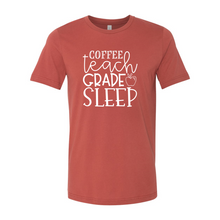 Load image into Gallery viewer, cc Coffee Teach Grade Sleep-white