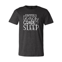 Load image into Gallery viewer, cc Coffee Teach Grade Sleep-white