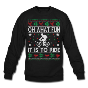 Oh What Fun It Is To Ride - black